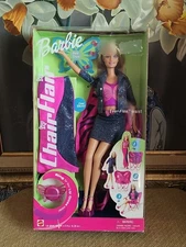 Barbie Chair Flair Doll with Ever-Flex Waist 2002 Mattel 56438 Damaged Box