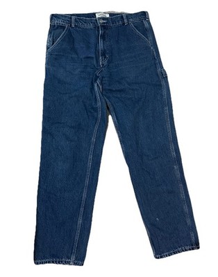 PULL&BEAR MEN'S CARPENTER JEANS BLUE 34X32