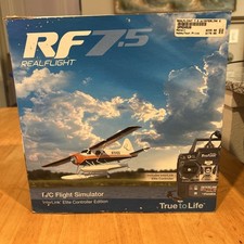 FUTABA RF 7.5 REALFLIGHT R/C FLIGHT SIMULATOR Used In Original Box