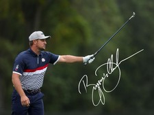 Bryson DeChambeau&nbsp;Signed Autograph 6X4 PHOTO Pre Print Ryder Cup 2025