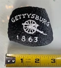 Civil War Artillery Fragment 12lb. shell fragment Battle of Gettysburg