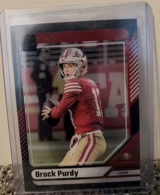 2024 Panini Donruss Clearly #45 Brock Purdy Black 4/5🔥🔥🔥
