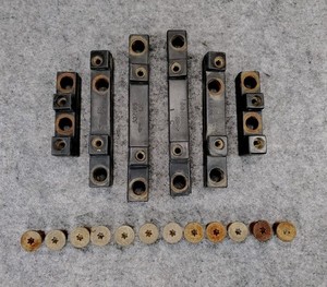 1997-2001 Honda CRV CR-V Roof Rack Fastener Bracket Bolts Hardware SET OEM USED
