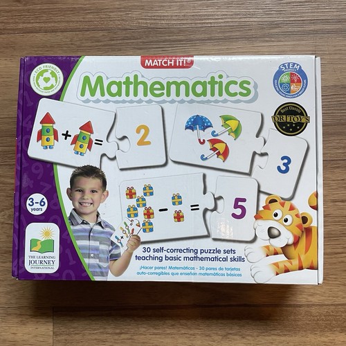 Match It Mathematics The Learning Journey Puzzle Set | eBay