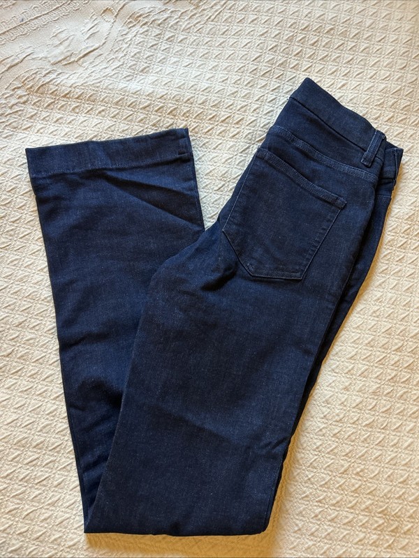 D & Co Jeans Size 6T Pull On Dark Wash Boot Cut High Rise