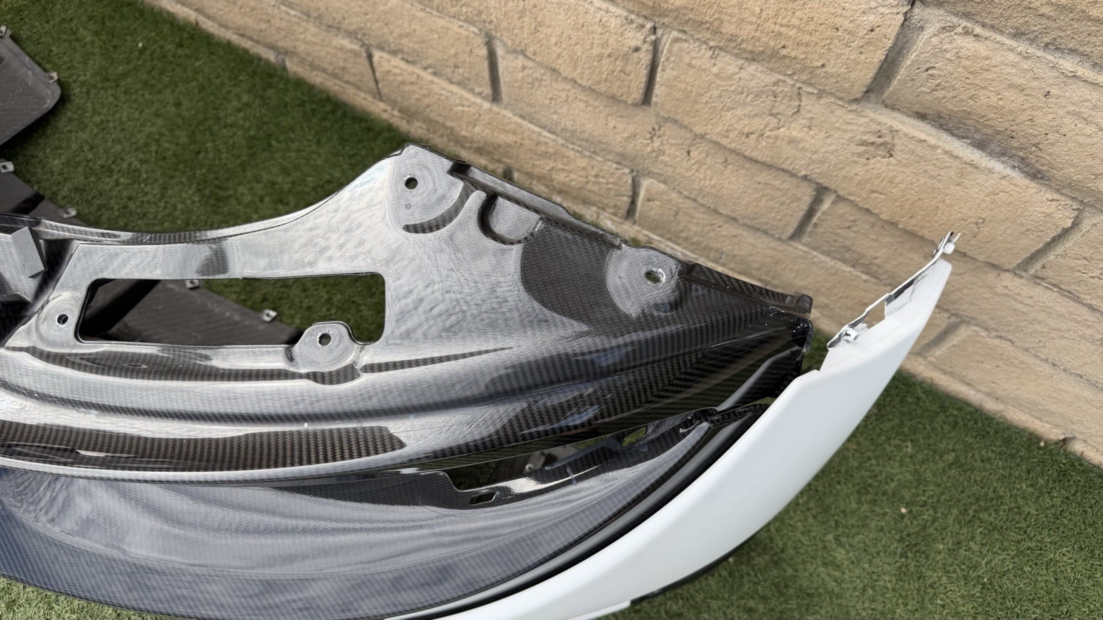 McLaren 600LT 2019-2020 Rear Upper Rear bumper