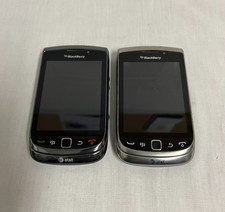 BlackBerry Torch 9810  9800 - 6.2  4 GB - Black  Silver - W/Cables  LOT OF 2