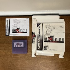 Final Fantasy VI Advance Nintendo GBA Game Boy Advance 2007 testato scatola e manuale