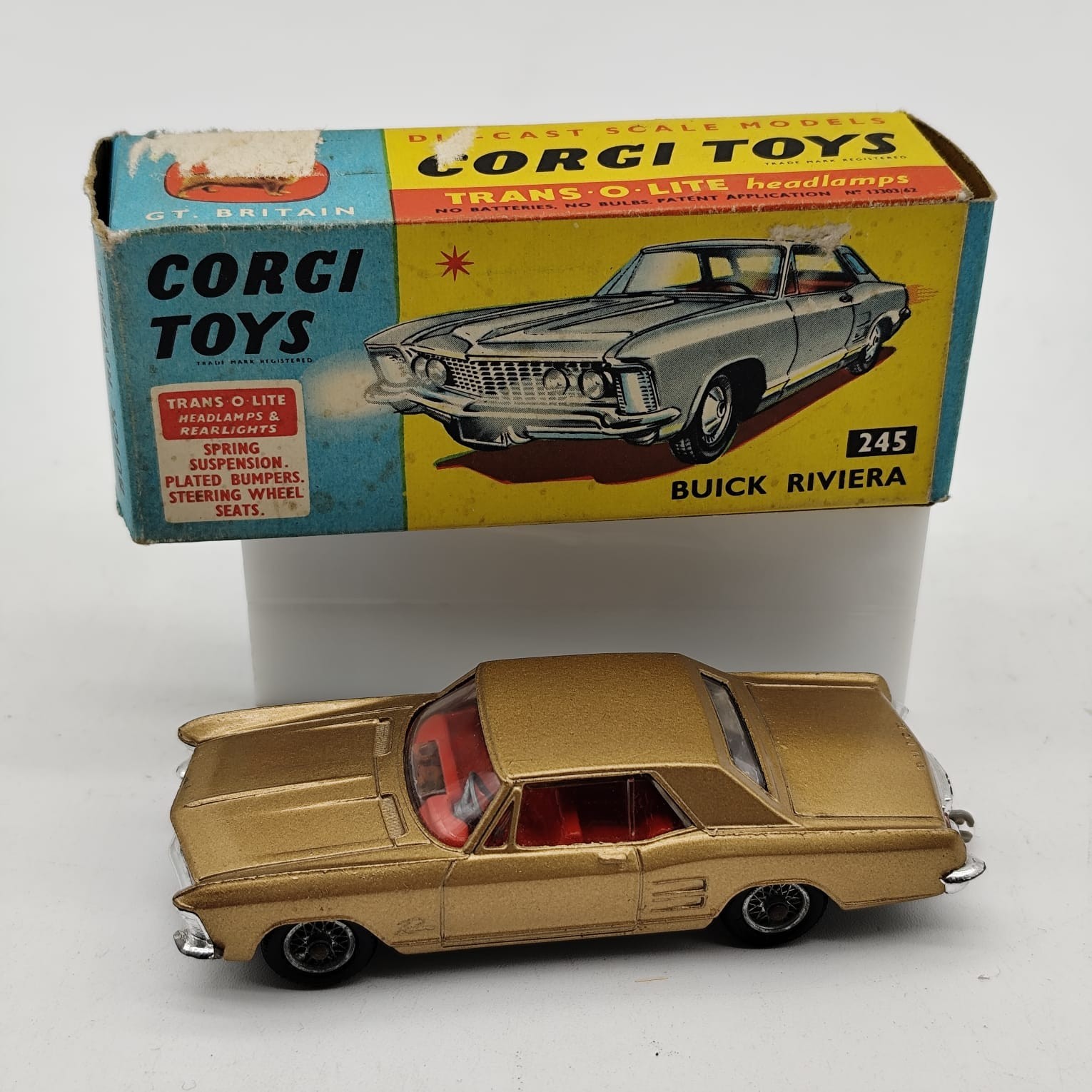 Corgi 245, Buick Riviera - Free Price Guide & Review