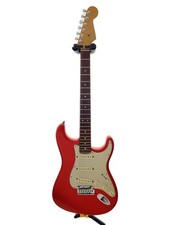 Fender American Deluxe Stratocaster/Chrome Red/2001 Electric Guitar