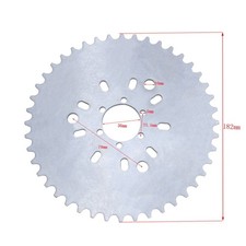 Sthus 44T Wheel Sprocket Fit 415 Chain 49cc 50cc 60cc 66cc 80cc 2 Stroke Engi...