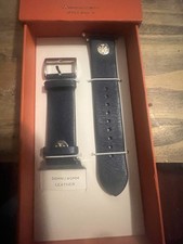 Tory Burch Apple Watch  Watchband Fits 38mm-45mm Navy Blue TBS0022