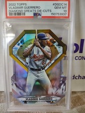 2022 Topps Diamond Icons Autographs Vladimir Guerrero PSA 10 GEM Mint 🔥