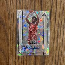 2021-22 Leaf Metal Basketball - Dylan Andrews - Cracked Ice ARC Chrome Auto