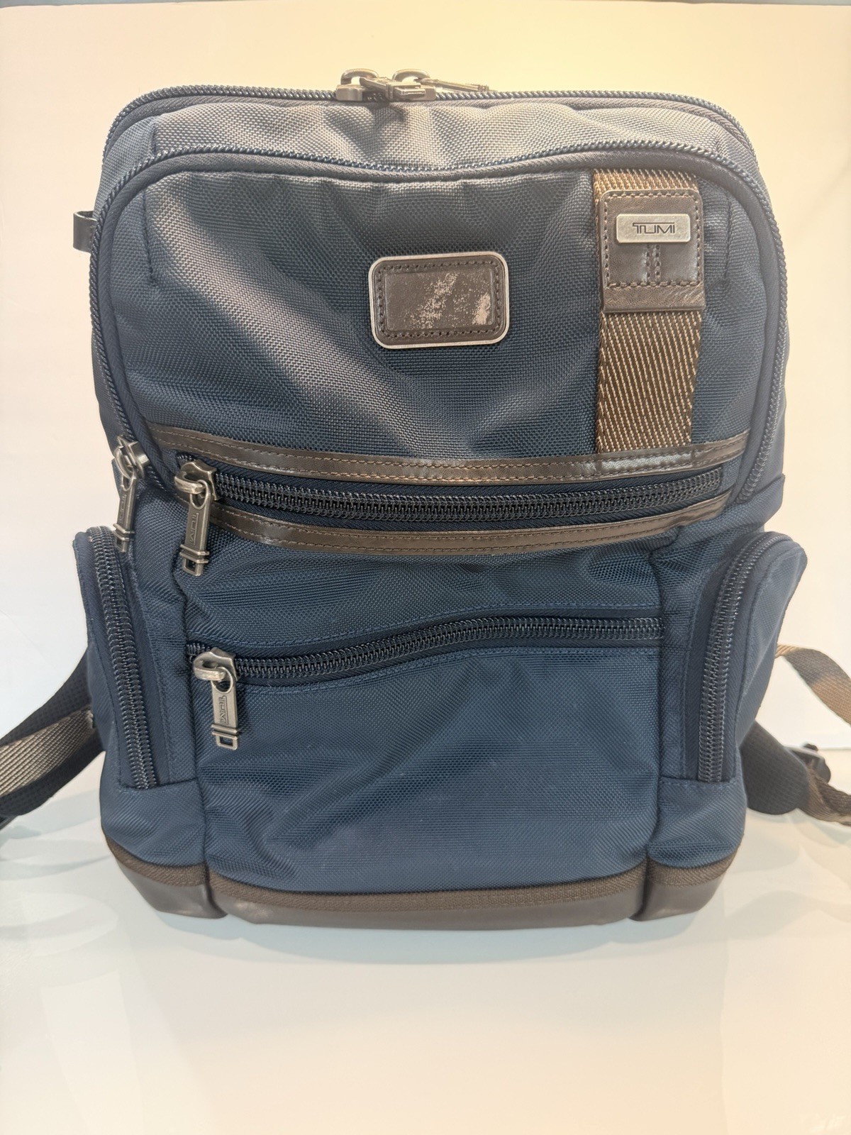 Tumi Alpha Bravo Men's Navy Blue Backpack