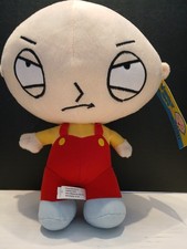 STEWIE GRIFFIN PLUSH 10" TALL 2016 WITH TAG.