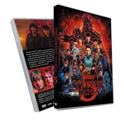 Stranger Things Season 5 DVD New Box Set (3 Discs)