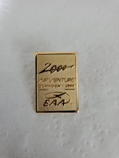 2000 Air Venture EAA Oshkosh WI Wisconsin Lapel Hat Pin Vintage Pinback Free Sh