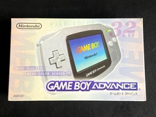 Nintendo Gameboy Advance Original Silver Handheld AGB-001 CIB & TESTED