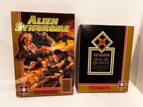 ALIEN SYNDROME Nintendo NES Complete in Box CIB - NEAR MINT