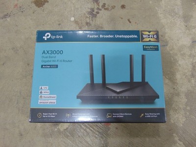 TP-Link Archer AX55 Dual-Band AX3000 Wi-Fi 6 Router Wireless Gigabit