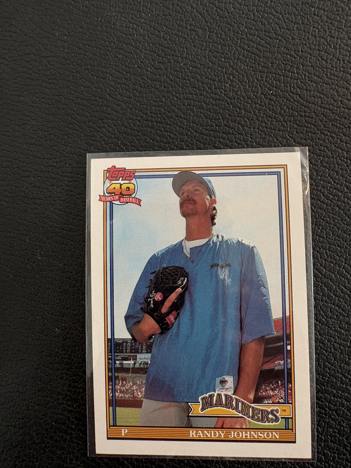 1991 Topps Desert Shield Randy Johnson #225 Seattle Mariners NRMT