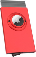 Airtag Card Holder Wallet with Airtag Holder, Pop up Wallet RFID Blocking Slim M