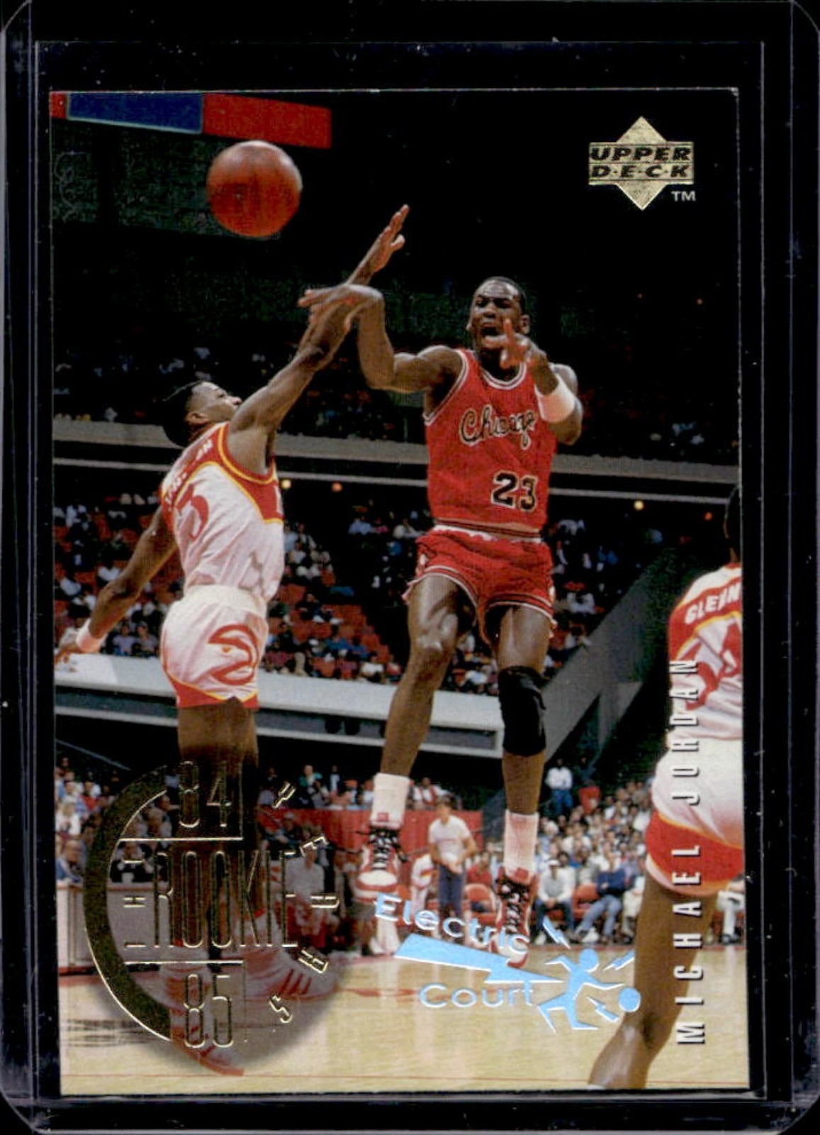 1995-96 Upper Deck Michael Jordan Electric Court #137 Bulls