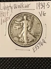 1939-S Liberty Walking Half Dollar  VG  **DETAILS**