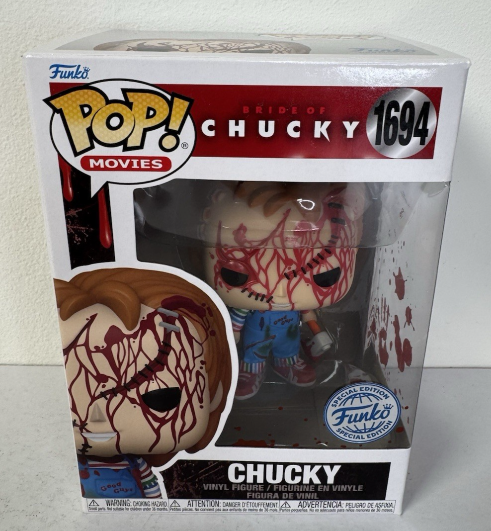 FUNKO POP! - CHUCKY 1694 - Bride of Chucky - Special Edition - Blood spatter