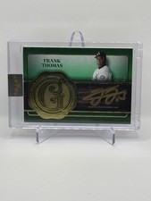 2025 Topps Five Star Golden Graphs Auto Green 15/15 Frank Thomas