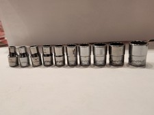 10 Pc. Snap-on TMD Socket Set 1/4