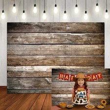 7x5ft Rustic Photography Backdrop Brown Wood Background Photo Backdrop