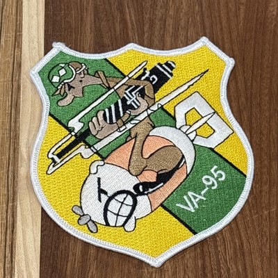 Patch 5'' NAVY VA-95 ATTACK SQUADRON EMBROIDERED PATCH Jacket