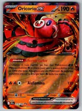 Oricorio-ex 018/094 Fiamme Spettrali Carta Pokémon ITA NM