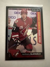 2016-17 O-Pee-Chee Rainbow #699 Anthony DeAngelo (Tony) Black 006/100