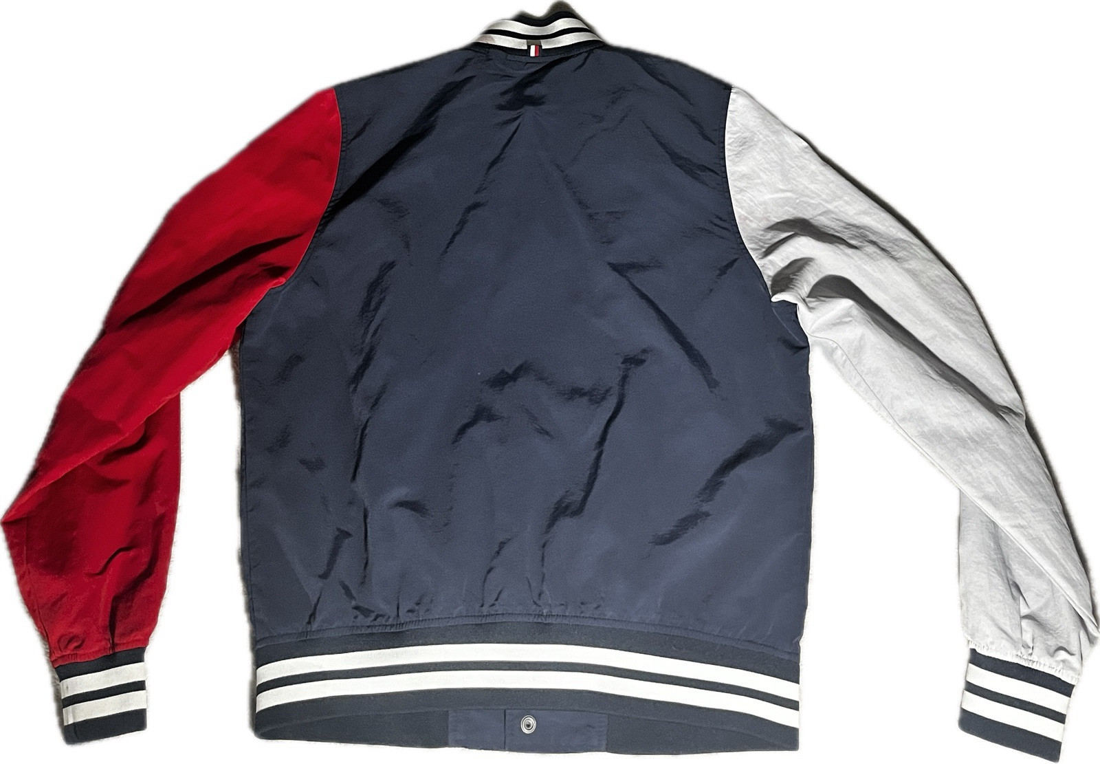 Vintage Tommy Hilfiger Y2K Logo Bomber Jacket, Small Size image 2