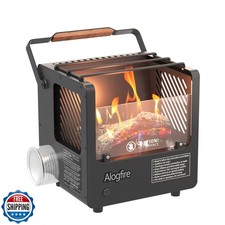 Fogón de gas portátil Alogfire 3 en 1, calentador y estufa de gas butano de 5200 BTU,...
