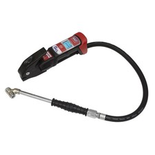 Image of Sealey Premier Anodised Digital Tyre Inflator with Twin Push On Connector