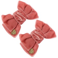  2 Pairs Fiocchetti Per Capelli Bambina Fiocchi Ragazze Accessori Bambini
