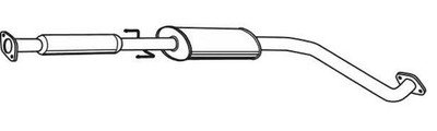 VEGAZ DAS-146 Mittelschalldämpfer Schalldämpfer