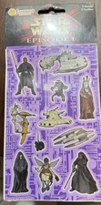 2 Packs of Vintage Sandylion Star Wars Vintage Stickers Episode 1