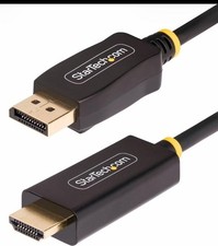 StarTech 6.6ft [2m] DisplayPort to HDMI Adapter Cable (6fdphdmi4k60hdr)