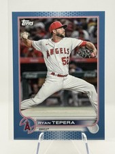 2022 Topps Mini #US241 Ryan Tepera Blue #/10