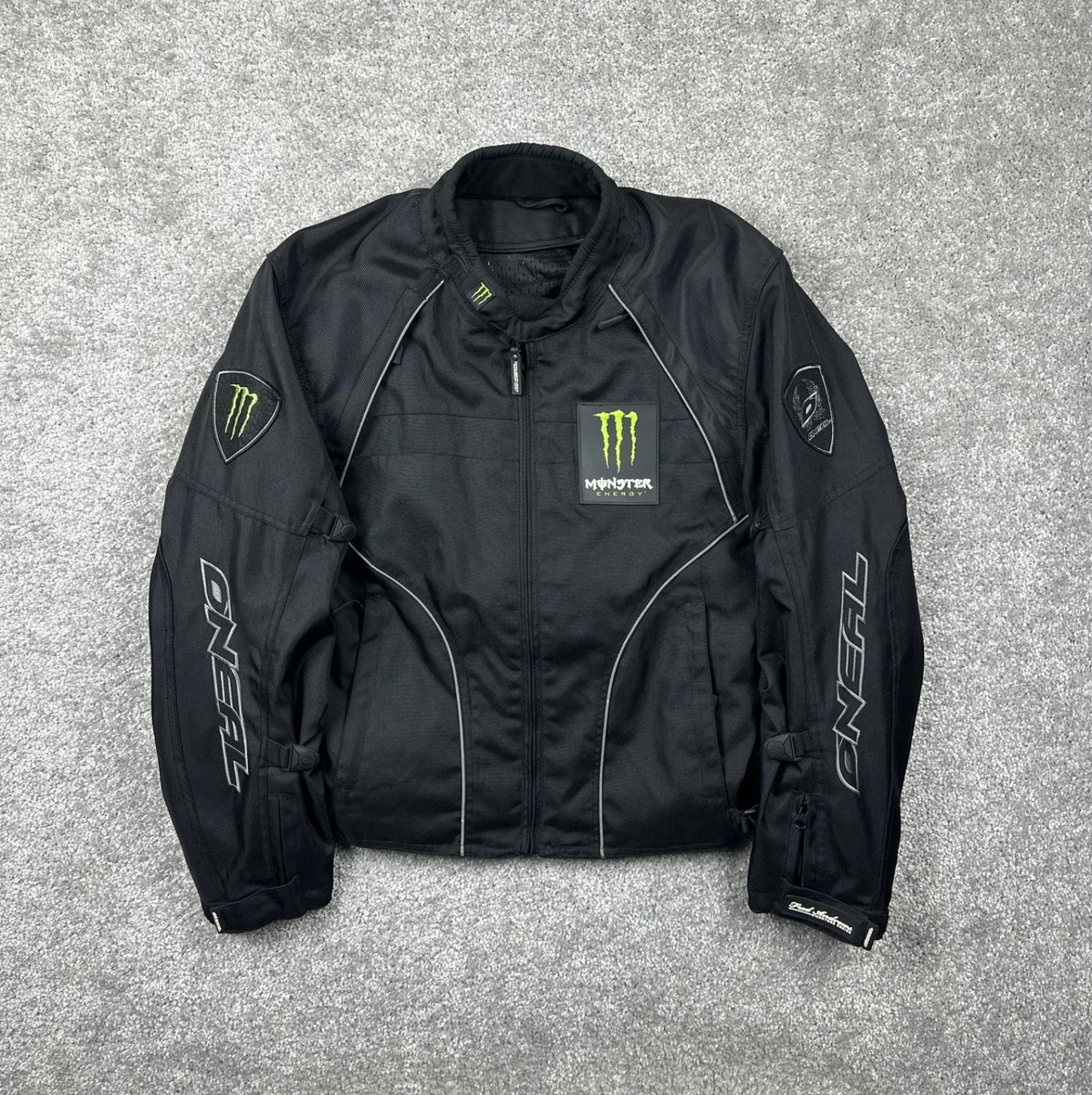 O'Neal Monster Energy Motorcycle Racing Jacket Men's Size XL | eBay