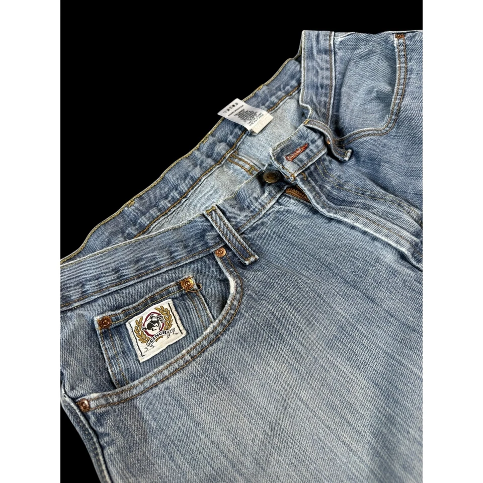 Cinch Vintage Jeans Men's 35x34 Blue Medium Wash Straight Leg Cowboy Denim B9 - Image 4 of 4