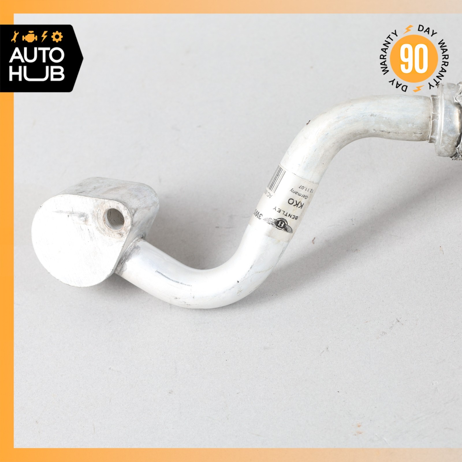 03-08 Bentley Continental GT GTC AC Air Conditioning Hose Pipe Line OEM 87k