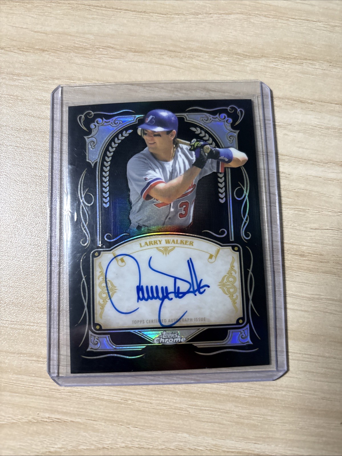 2026 Topps Chrome Baseball Larry Walker Auto