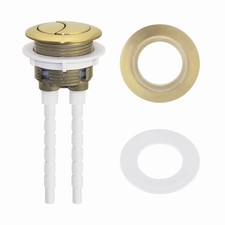 Dual Flush Toilet Tank Button for 38mm 48mm 58mm Covers Plastic Design
