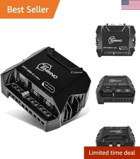 Bridgeable 4 Channel Car Audio Amplifier - 125 Watts per Channel, Compact Design